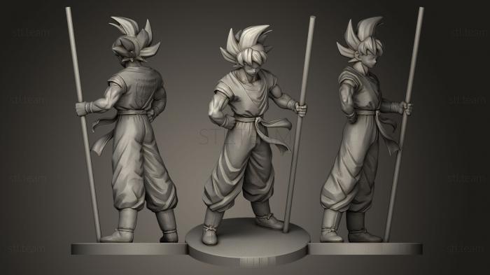 3D model Son Goku (STL)